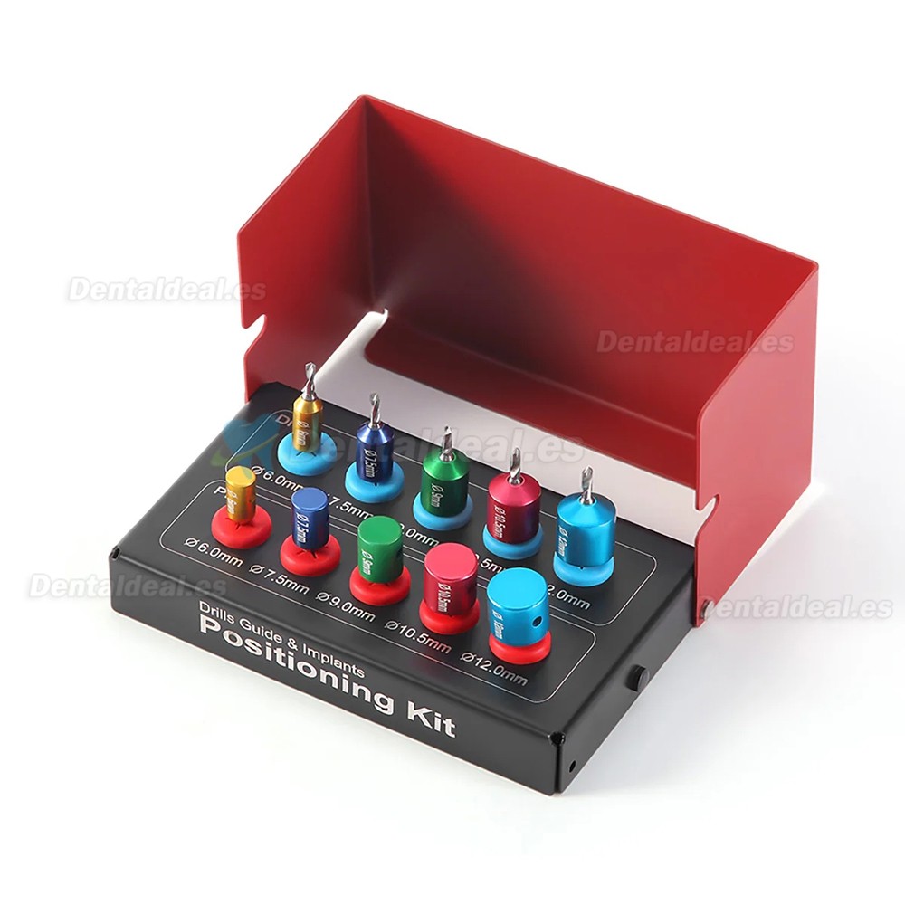 Kit de Gu&iacute;a de Perforaci&oacute;n y Posicionamiento para Implantes Dentales Instrumental